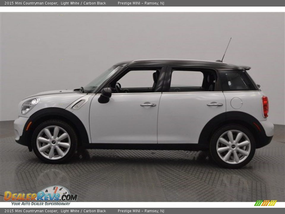 2015 Mini Countryman Cooper Light White / Carbon Black Photo #6