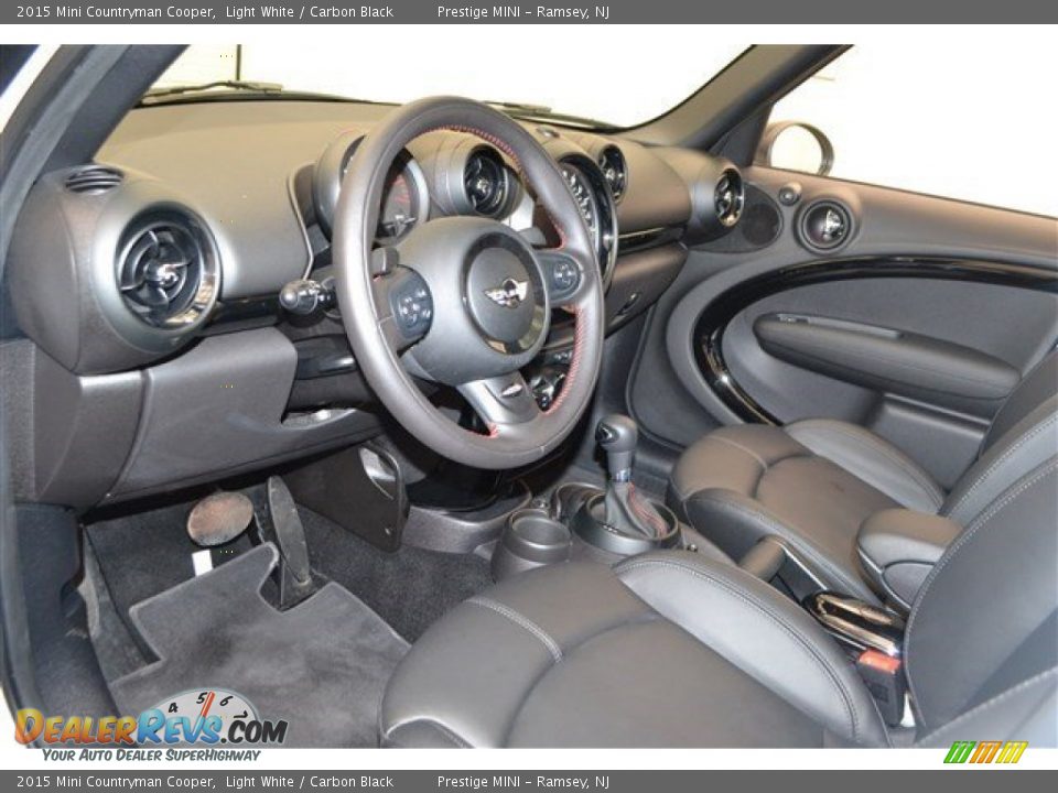 2015 Mini Countryman Cooper Light White / Carbon Black Photo #12