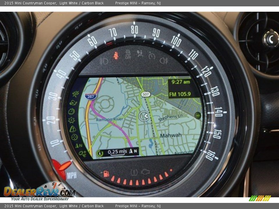 2015 Mini Countryman Cooper Light White / Carbon Black Photo #18