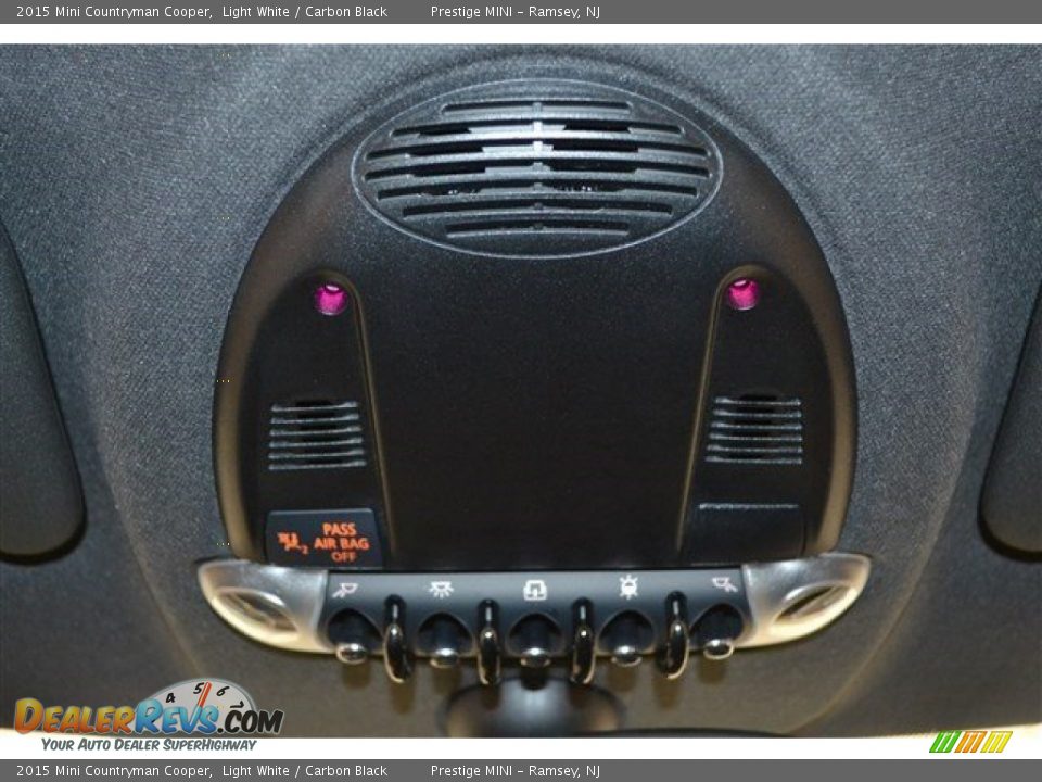 2015 Mini Countryman Cooper Light White / Carbon Black Photo #22