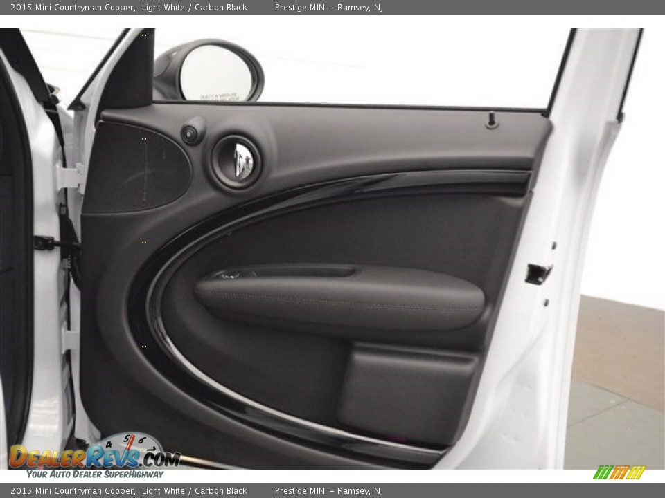 2015 Mini Countryman Cooper Light White / Carbon Black Photo #24