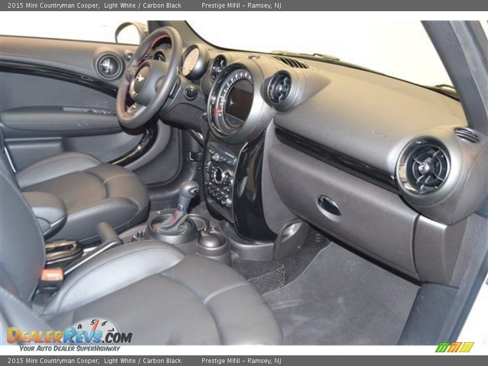2015 Mini Countryman Cooper Light White / Carbon Black Photo #26