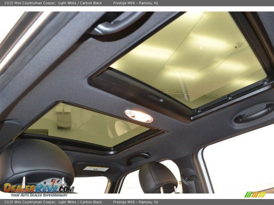 2015 Mini Countryman Cooper Light White / Carbon Black Photo #33