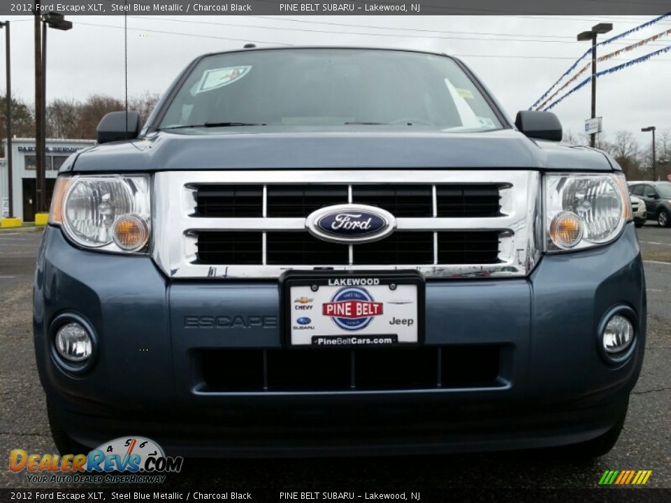 2012 Ford Escape XLT Steel Blue Metallic / Charcoal Black Photo #2