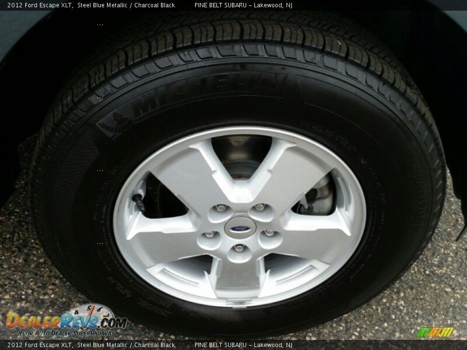 2012 Ford Escape XLT Steel Blue Metallic / Charcoal Black Photo #4