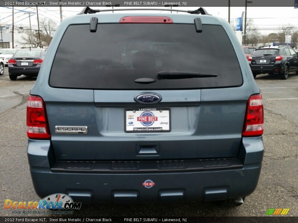 2012 Ford Escape XLT Steel Blue Metallic / Charcoal Black Photo #8