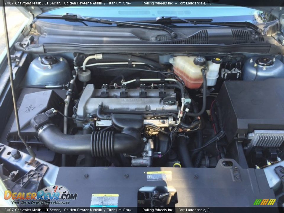 2007 Chevrolet Malibu LT Sedan 2.2 Liter DOHC 16-Valve ECOTEC 4 Cylinder Engine Photo #6