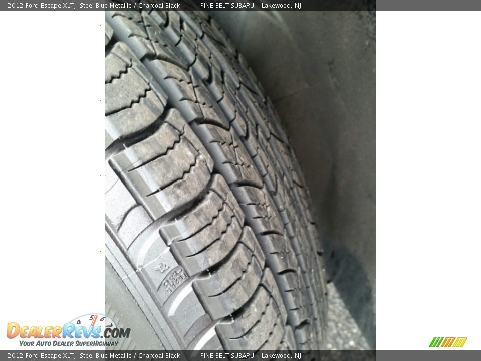 2012 Ford Escape XLT Steel Blue Metallic / Charcoal Black Photo #22