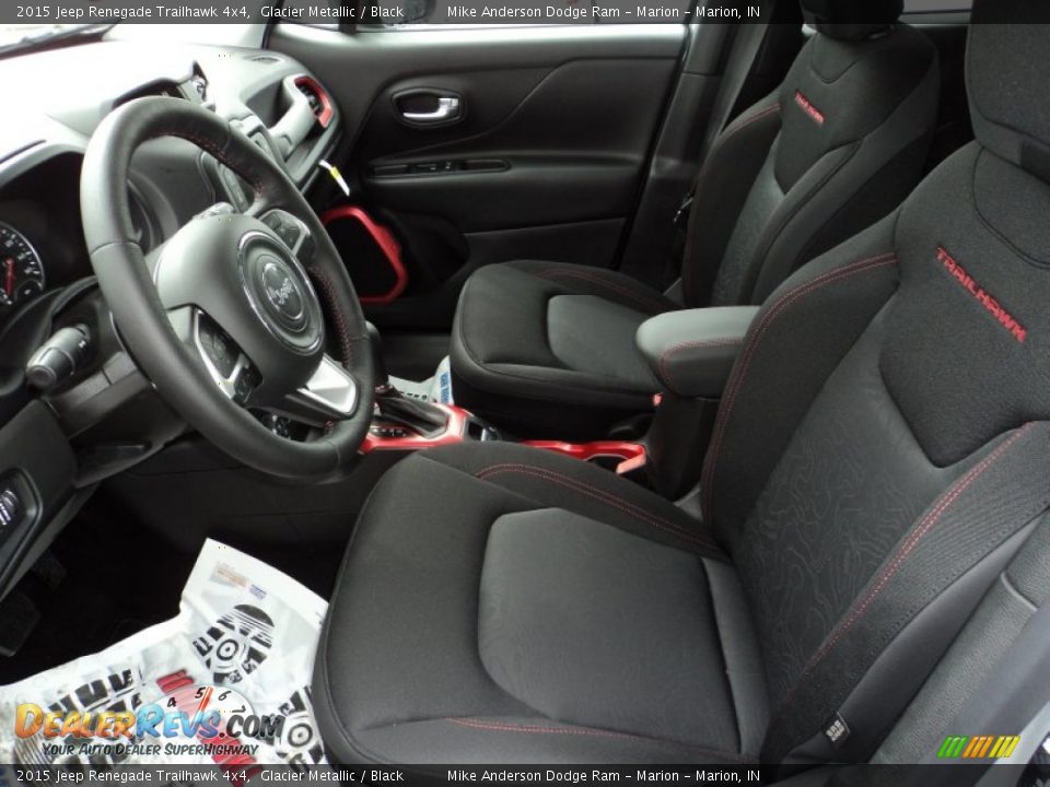 Front Seat of 2015 Jeep Renegade Trailhawk 4x4 Photo #5