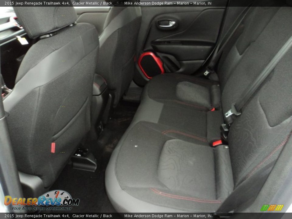 Rear Seat of 2015 Jeep Renegade Trailhawk 4x4 Photo #8