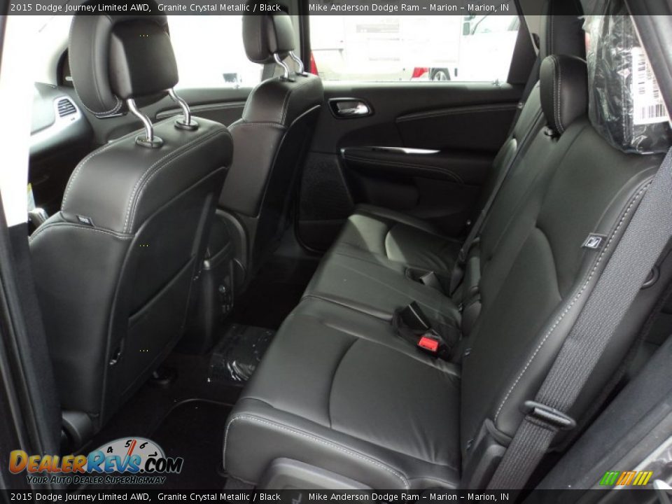 Rear Seat of 2015 Dodge Journey Limited AWD Photo #8