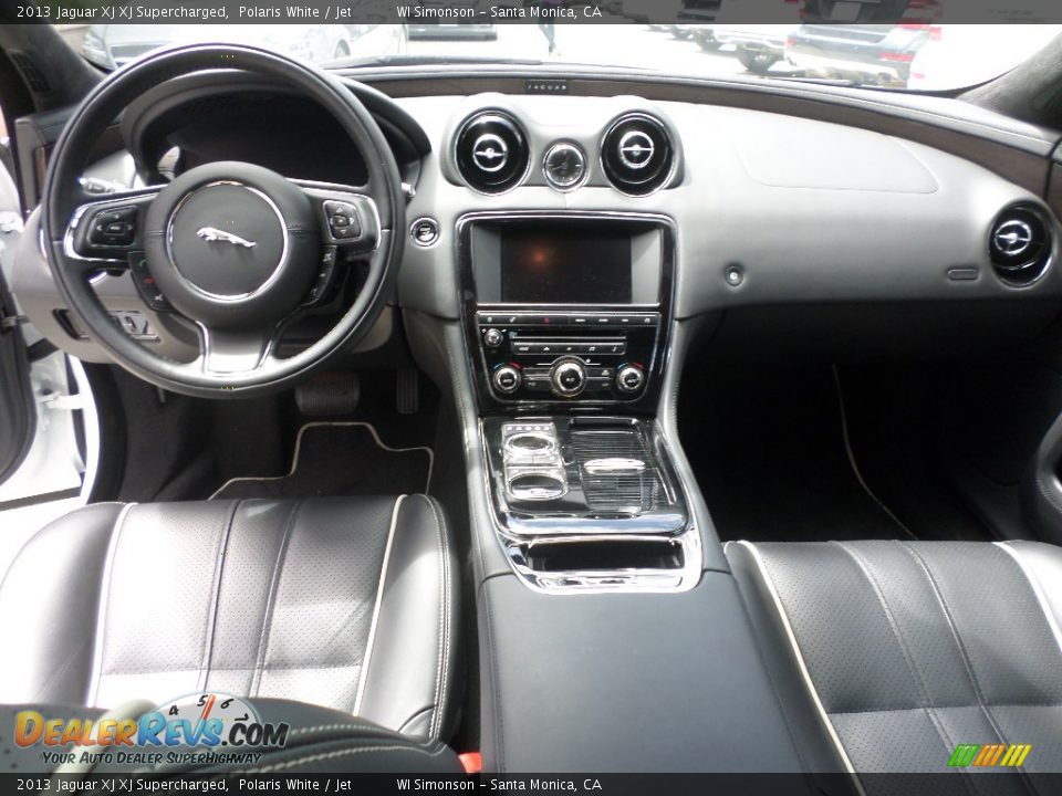 Dashboard of 2013 Jaguar XJ XJ Supercharged Photo #20