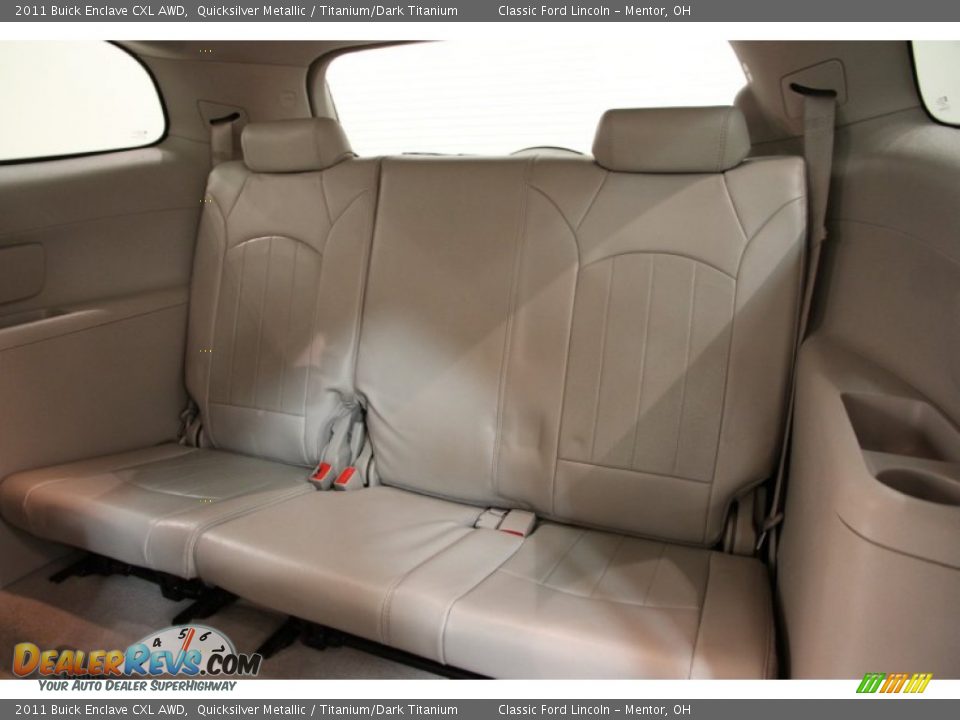 2011 Buick Enclave CXL AWD Quicksilver Metallic / Titanium/Dark Titanium Photo #11