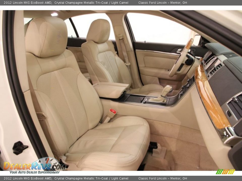 Front Seat of 2012 Lincoln MKS EcoBoost AWD Photo #13