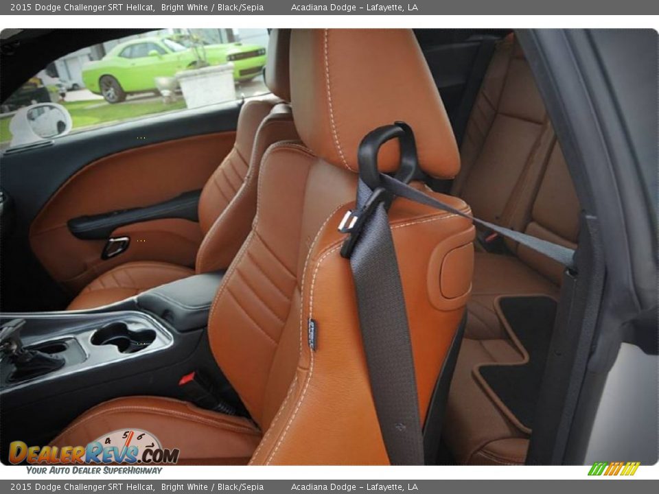 Front Seat of 2015 Dodge Challenger SRT Hellcat Photo #14