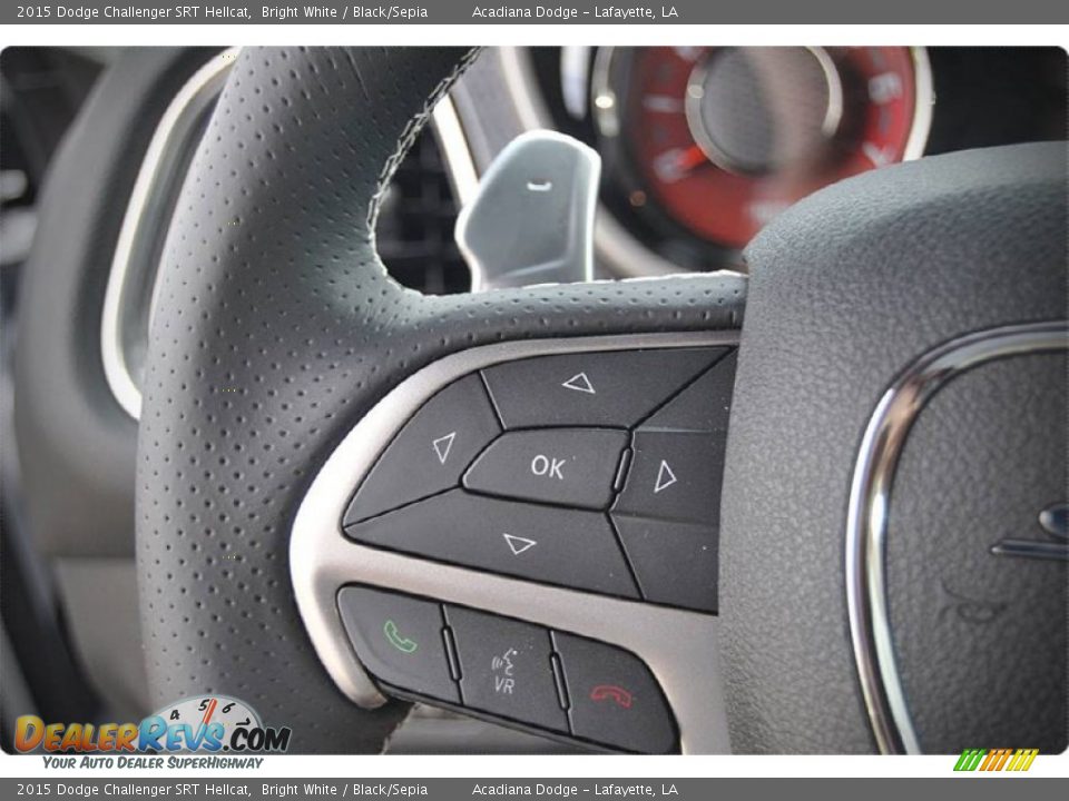 Controls of 2015 Dodge Challenger SRT Hellcat Photo #18