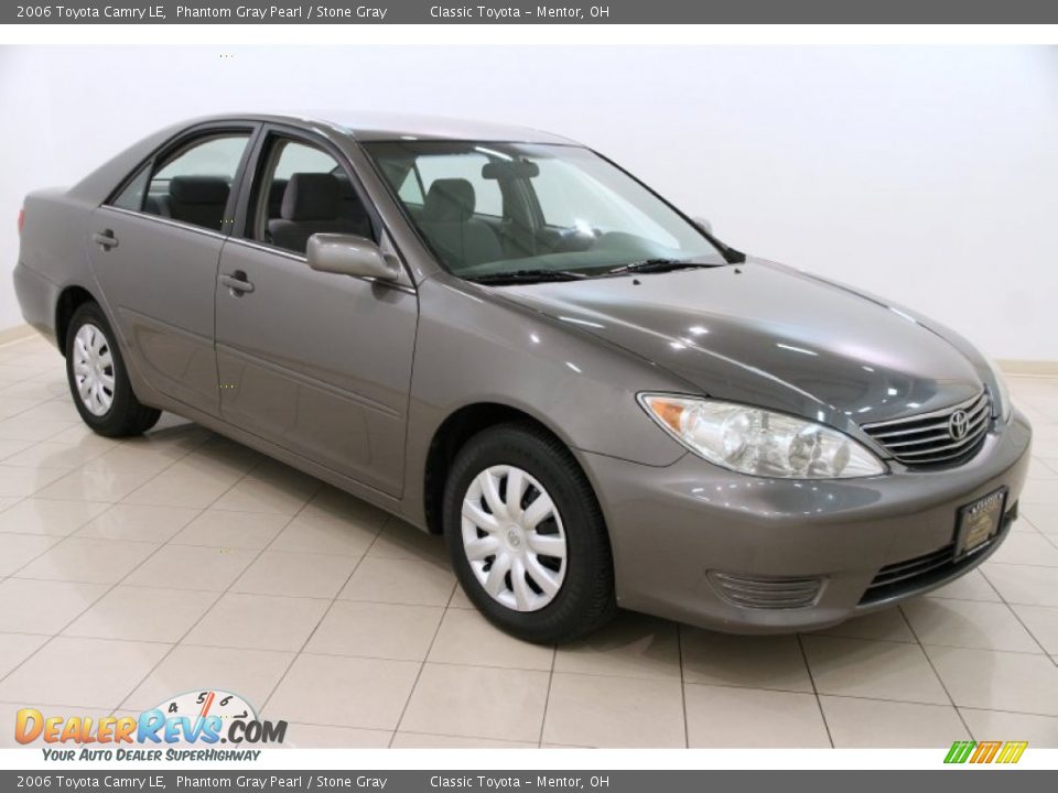 2006 Toyota Camry LE Phantom Gray Pearl / Stone Gray Photo #1
