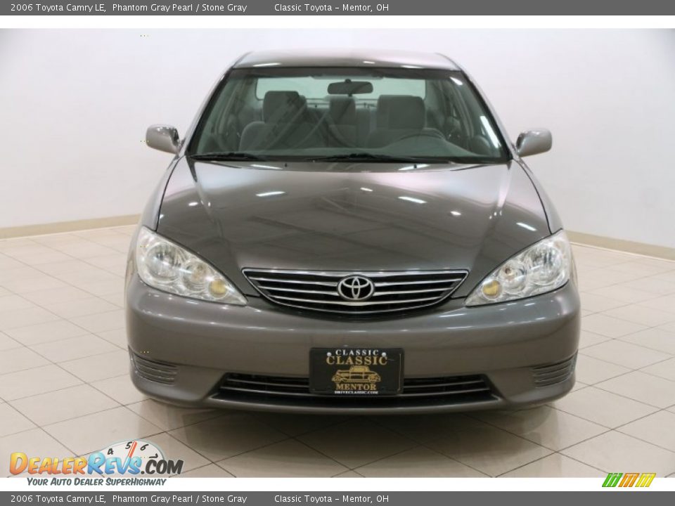 2006 Toyota Camry LE Phantom Gray Pearl / Stone Gray Photo #2