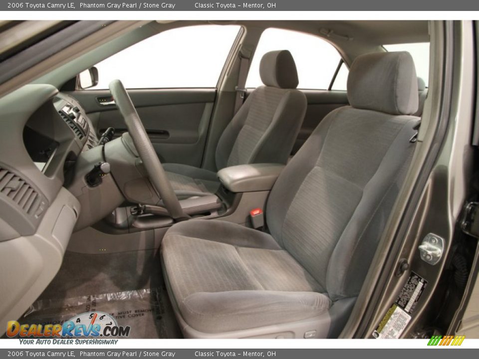 2006 Toyota Camry LE Phantom Gray Pearl / Stone Gray Photo #5