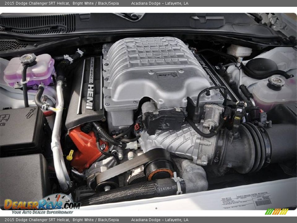 2015 Dodge Challenger SRT Hellcat 6.2 Liter SRT Hellcat HEMI Supercharged OHV 16-Valve VVT V8 Engine Photo #27