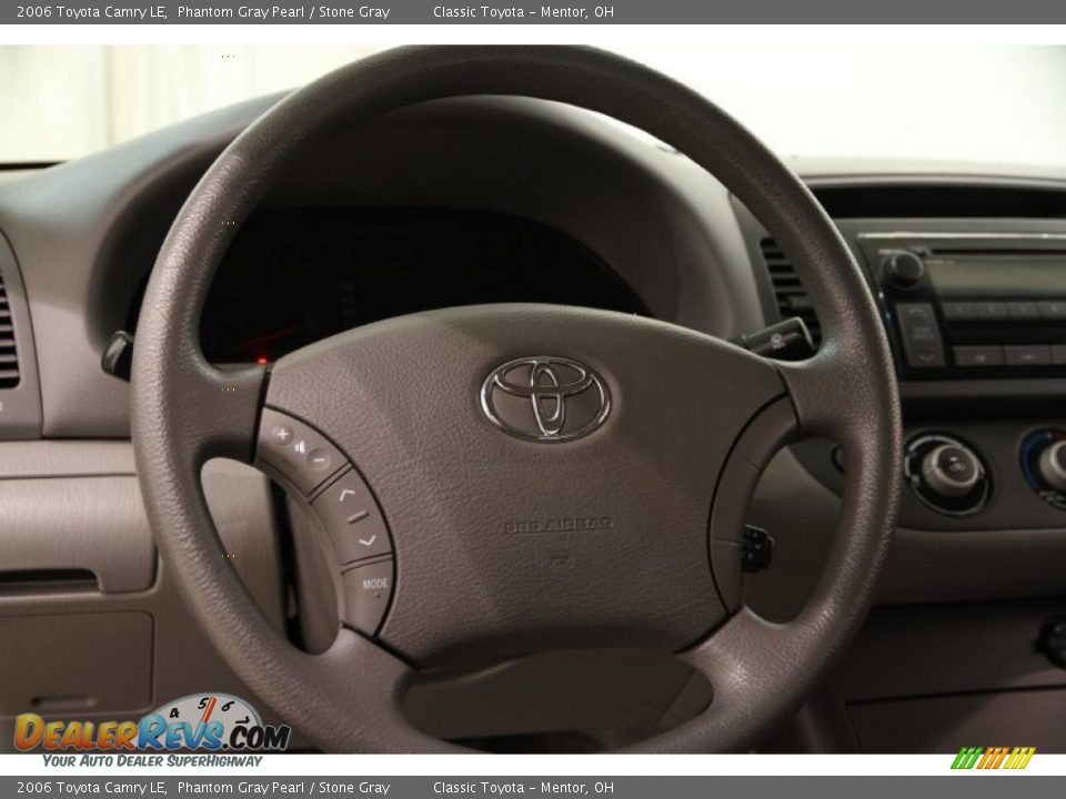 2006 Toyota Camry LE Phantom Gray Pearl / Stone Gray Photo #6