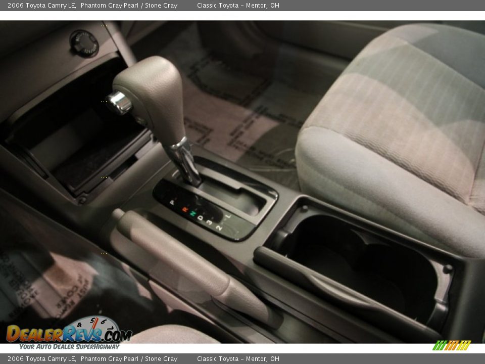 2006 Toyota Camry LE Phantom Gray Pearl / Stone Gray Photo #10