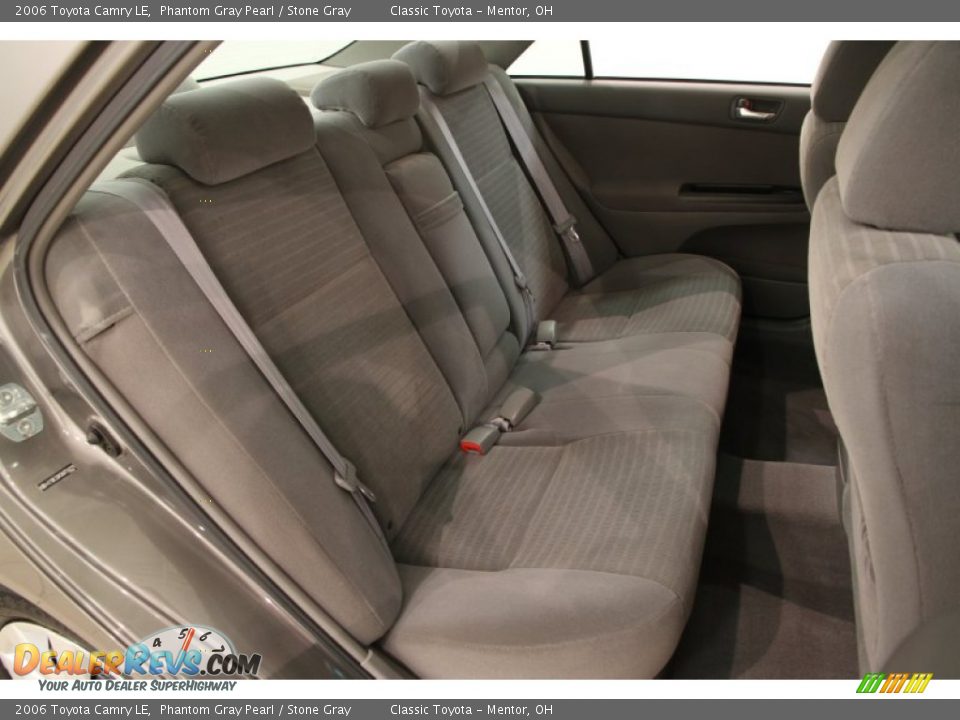 2006 Toyota Camry LE Phantom Gray Pearl / Stone Gray Photo #12