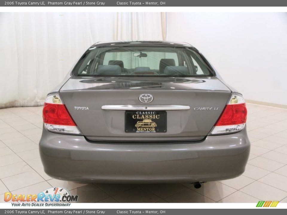 2006 Toyota Camry LE Phantom Gray Pearl / Stone Gray Photo #14