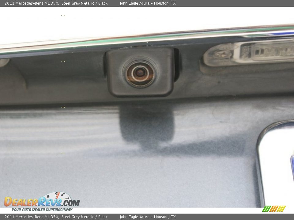 2011 Mercedes-Benz ML 350 Steel Grey Metallic / Black Photo #20