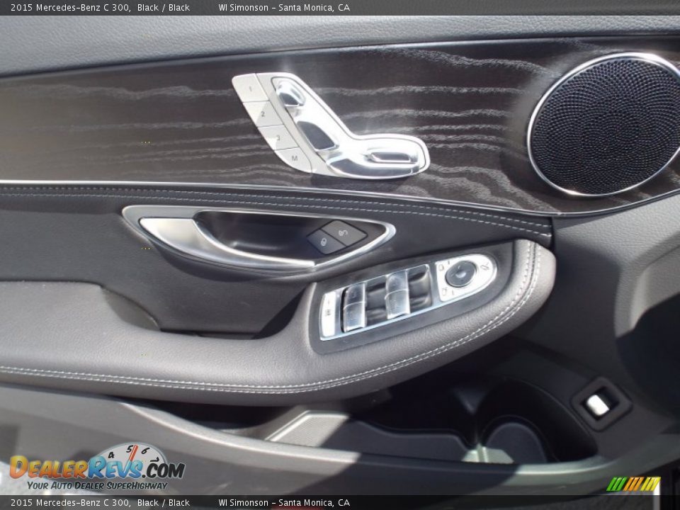 2015 Mercedes-Benz C 300 Black / Black Photo #6