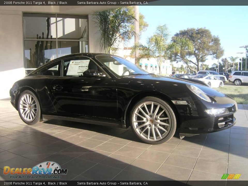 2008 Porsche 911 Targa 4 Black / Black Photo #1