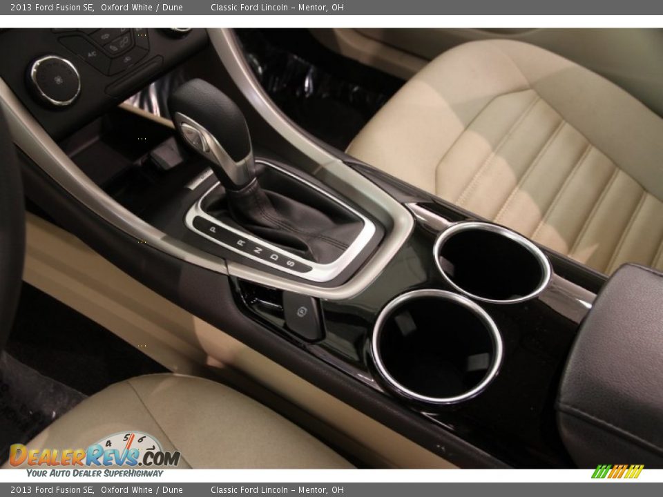 2013 Ford Fusion SE Oxford White / Dune Photo #10