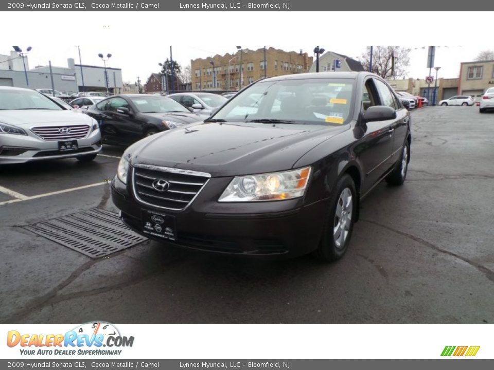 2009 Hyundai Sonata GLS Cocoa Metallic / Camel Photo #1