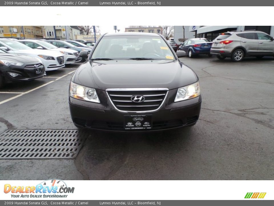 2009 Hyundai Sonata GLS Cocoa Metallic / Camel Photo #2