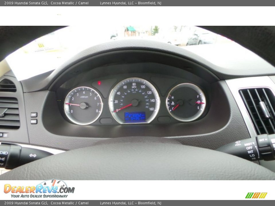2009 Hyundai Sonata GLS Cocoa Metallic / Camel Photo #12