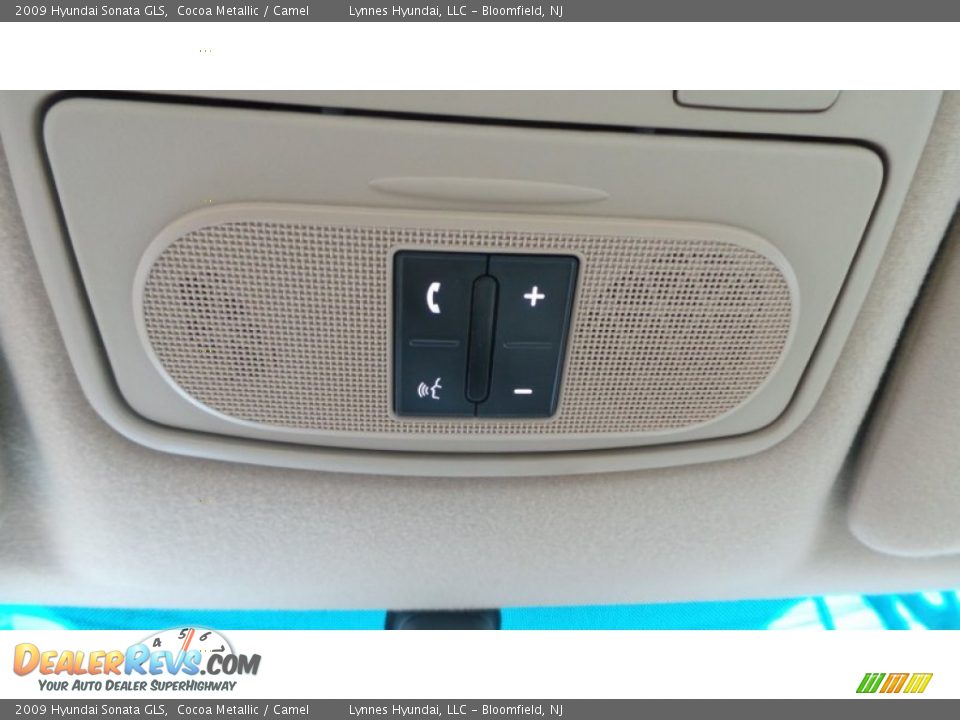 2009 Hyundai Sonata GLS Cocoa Metallic / Camel Photo #14