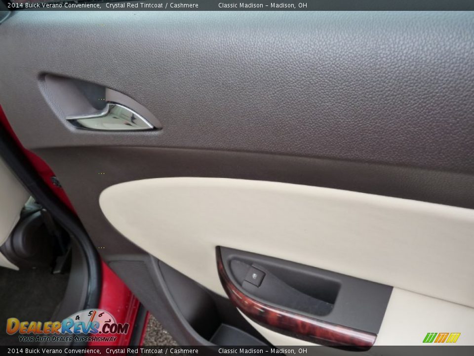 2014 Buick Verano Convenience Crystal Red Tintcoat / Cashmere Photo #14