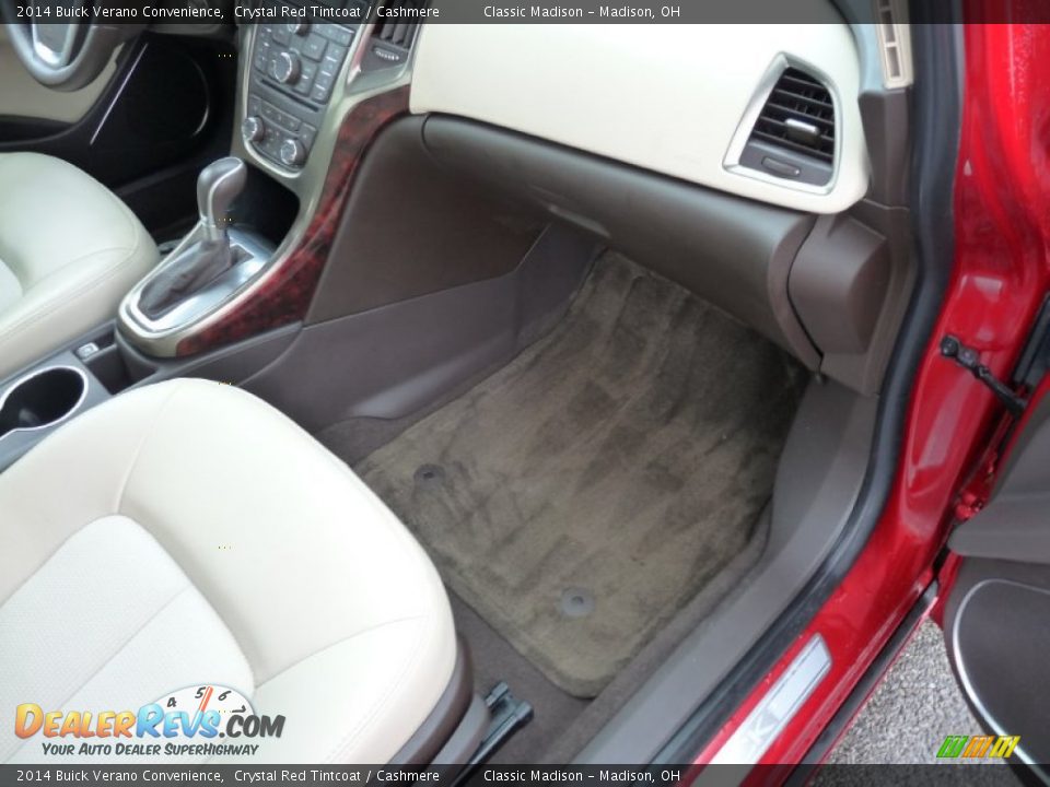2014 Buick Verano Convenience Crystal Red Tintcoat / Cashmere Photo #15