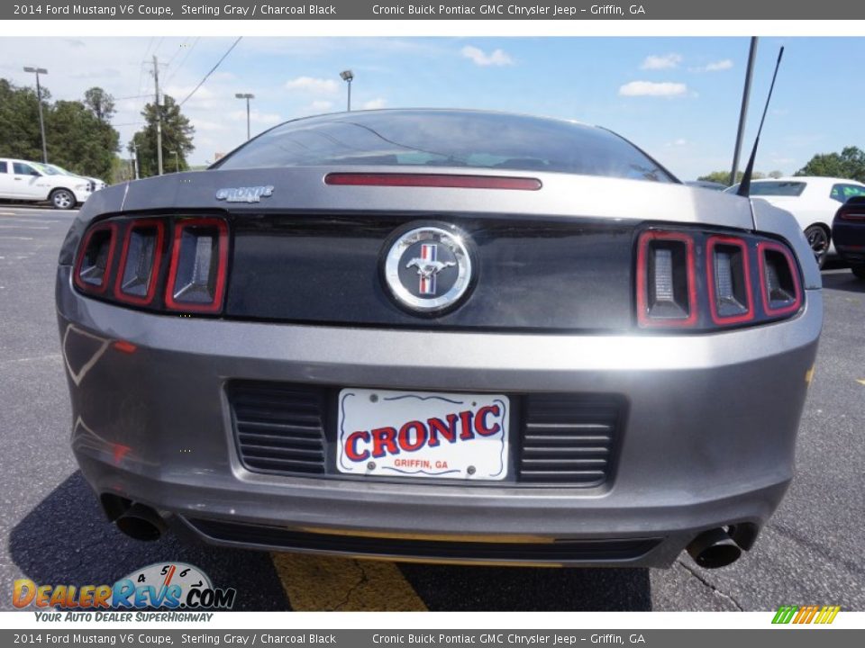 2014 Ford Mustang V6 Coupe Sterling Gray / Charcoal Black Photo #6