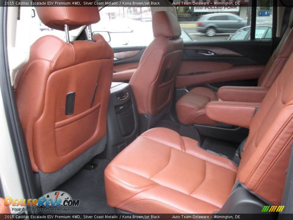 Rear Seat of 2015 Cadillac Escalade ESV Premium 4WD Photo #30