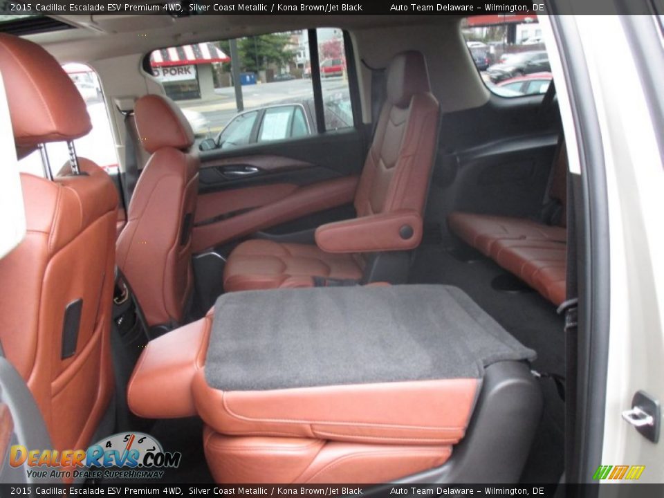 Rear Seat of 2015 Cadillac Escalade ESV Premium 4WD Photo #31