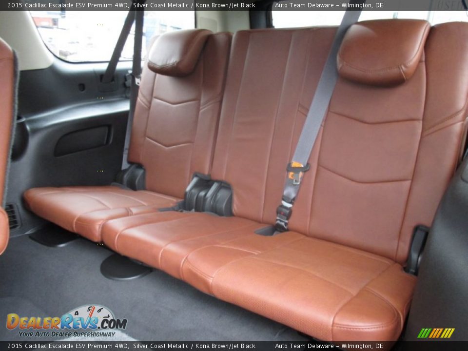 Rear Seat of 2015 Cadillac Escalade ESV Premium 4WD Photo #32