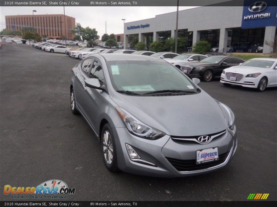 2016 Hyundai Elantra SE Shale Gray / Gray Photo #1