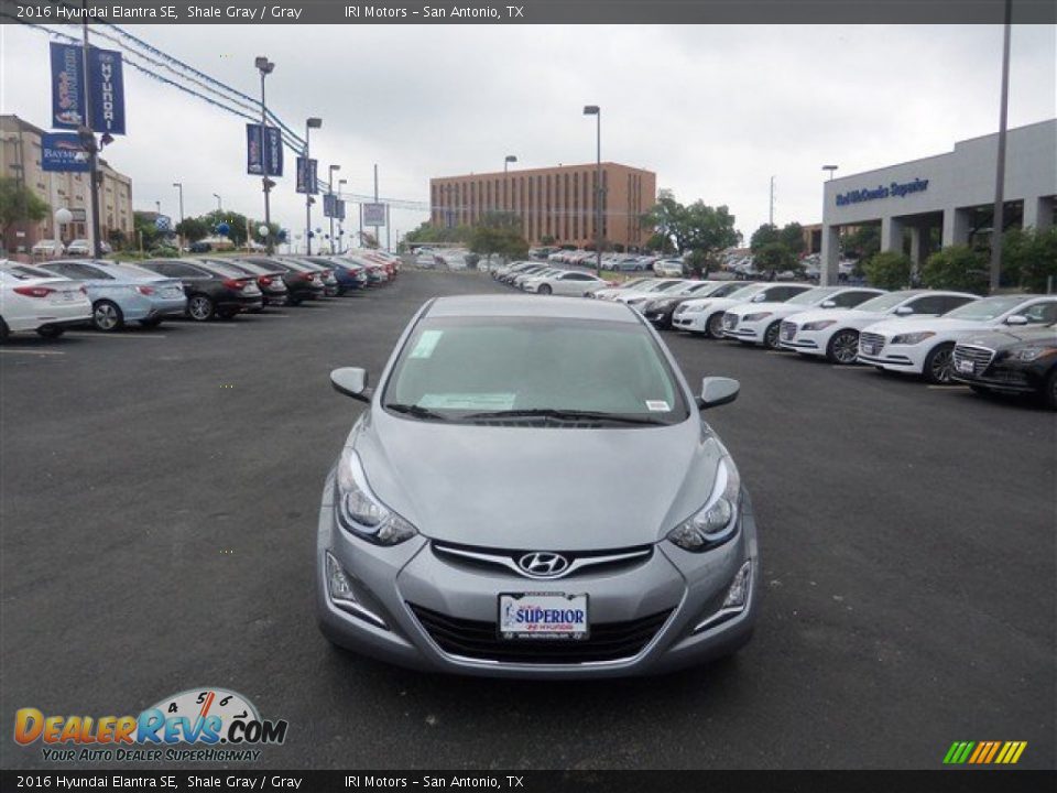 2016 Hyundai Elantra SE Shale Gray / Gray Photo #2