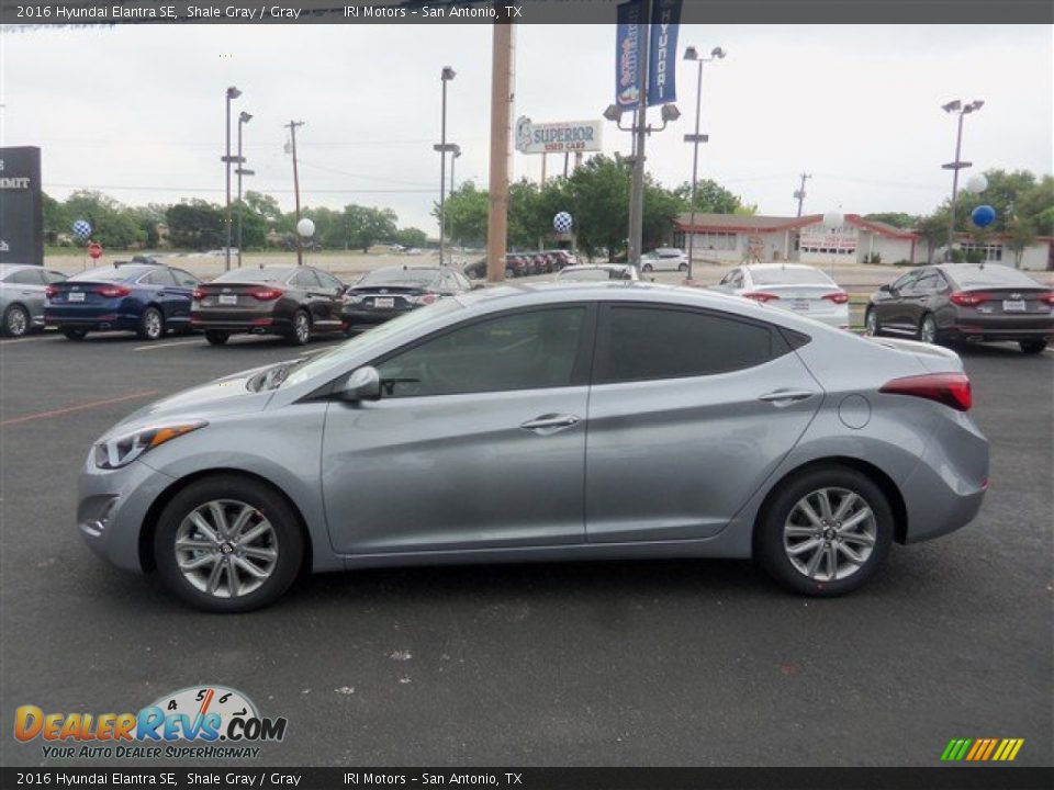 2016 Hyundai Elantra SE Shale Gray / Gray Photo #4