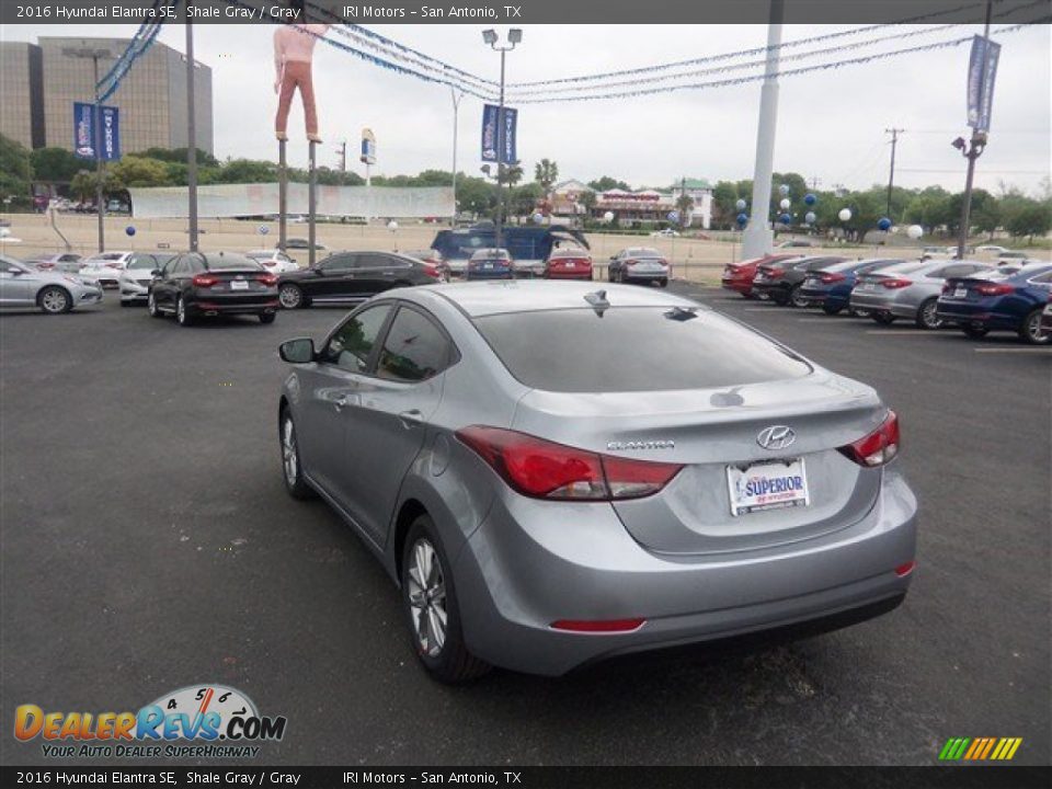2016 Hyundai Elantra SE Shale Gray / Gray Photo #5