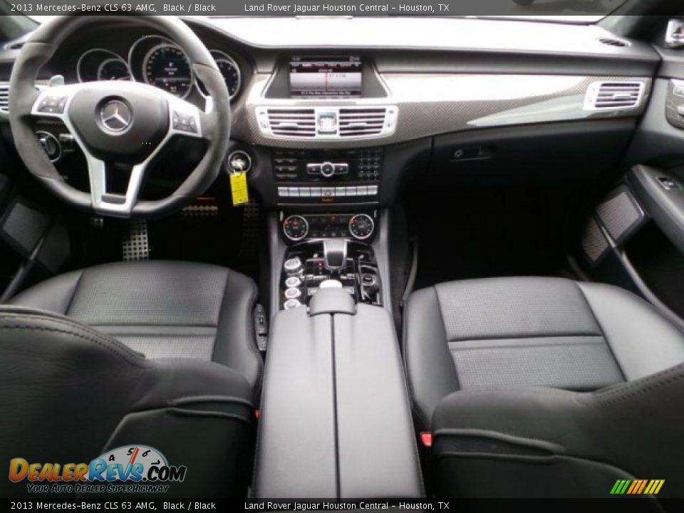 Black Interior - 2013 Mercedes-Benz CLS 63 AMG Photo #3