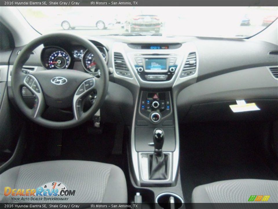 2016 Hyundai Elantra SE Shale Gray / Gray Photo #14