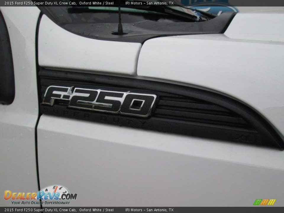 2015 Ford F250 Super Duty XL Crew Cab Oxford White / Steel Photo #5