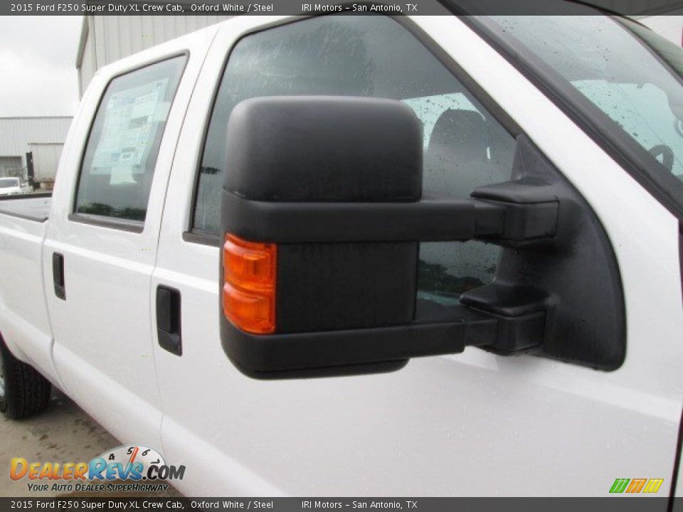 2015 Ford F250 Super Duty XL Crew Cab Oxford White / Steel Photo #6